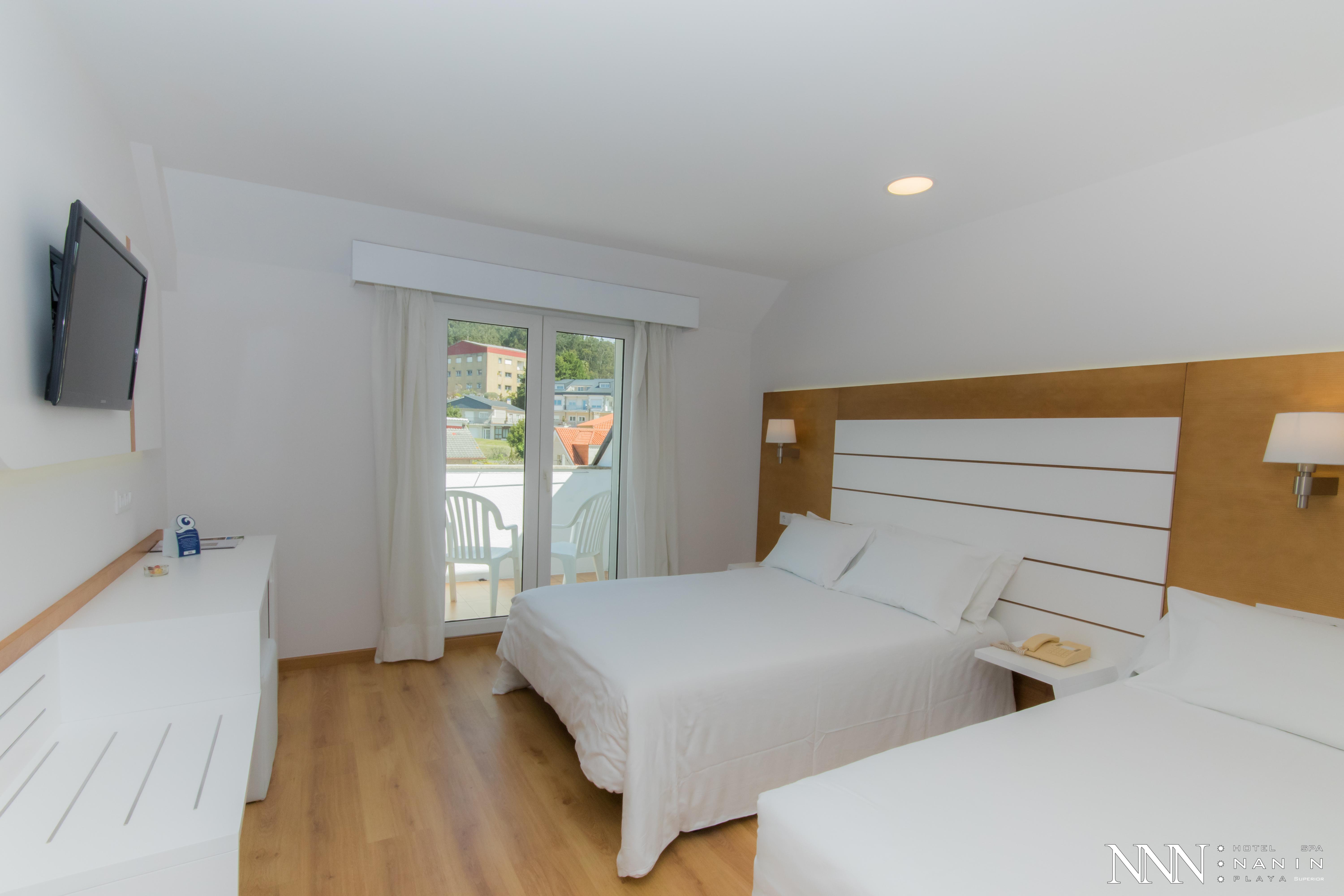 Hotel Spa Nanin Playa Sanxenxo Exterior foto
