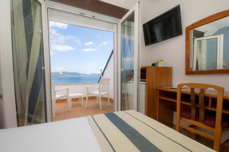 Hotel Spa Nanin Playa Sanxenxo Exterior foto