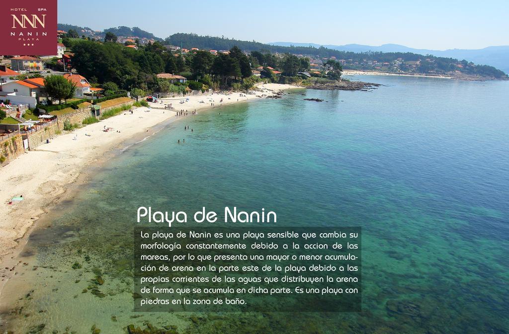 Hotel Spa Nanin Playa Sanxenxo Exterior foto