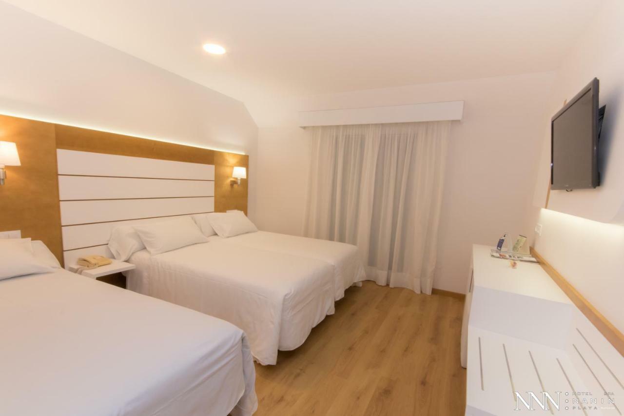 Hotel Spa Nanin Playa Sanxenxo Exterior foto